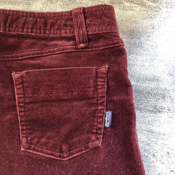 Patagonia Organic Cotton Corduroy Skirt Burgandy - Picture 4 of 9